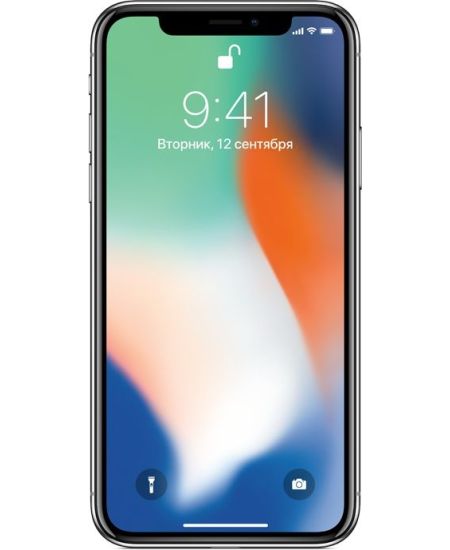 iPhone X 256 ГБ Серебристый